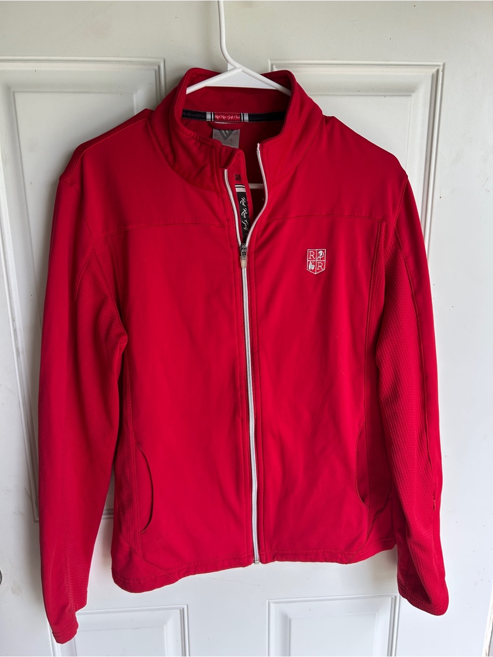 Rohnisch Women's Red Full-Zip Utility Jacket